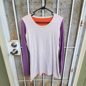 Lululemon Every Yogi Reversible Long Sleeve Shirt Size M/L